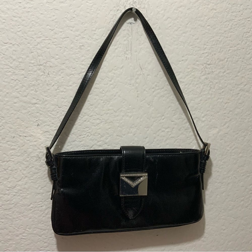 Via spiga purse handbag black flap small